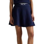RLX Ralph Lauren Women's Cotton Knit Golf Skirt - Navy/White