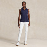 Rlx Ralph Lauren Frauen Eagle Stretch Twill Golfhose - Keramik Weiß