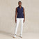 Rlx Ralph Lauren Frauen Eagle Stretch Twill Golfhose - Keramik Weiß