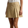 RLX Ralph Lauren Damen-Golfskort aus plissiertem Twill – klassisches Khaki
