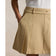 RLX Ralph Lauren Damen-Golfskort aus plissiertem Twill – klassisches Khaki