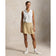 RLX Ralph Lauren Damen-Golfskort aus plissiertem Twill – klassisches Khaki