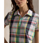 RLX Ralph Lauren Women's Printed Lightweight Airflow Golf Polo - Spring Madras