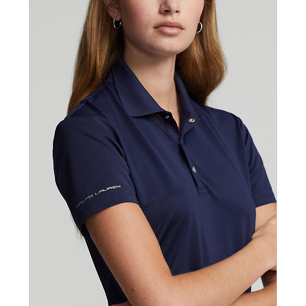 RLX Ralph Lauren Women's Tour Performance Golf Shirt- Französische Marine
