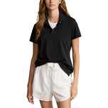 Rlx Ralph Lauren Frauen Tour Performance Golf Shirt - Polo Schwarz