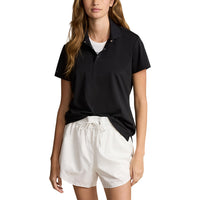 Rlx Ralph Lauren Frauen Tour Performance Golf Shirt - Polo Schwarz