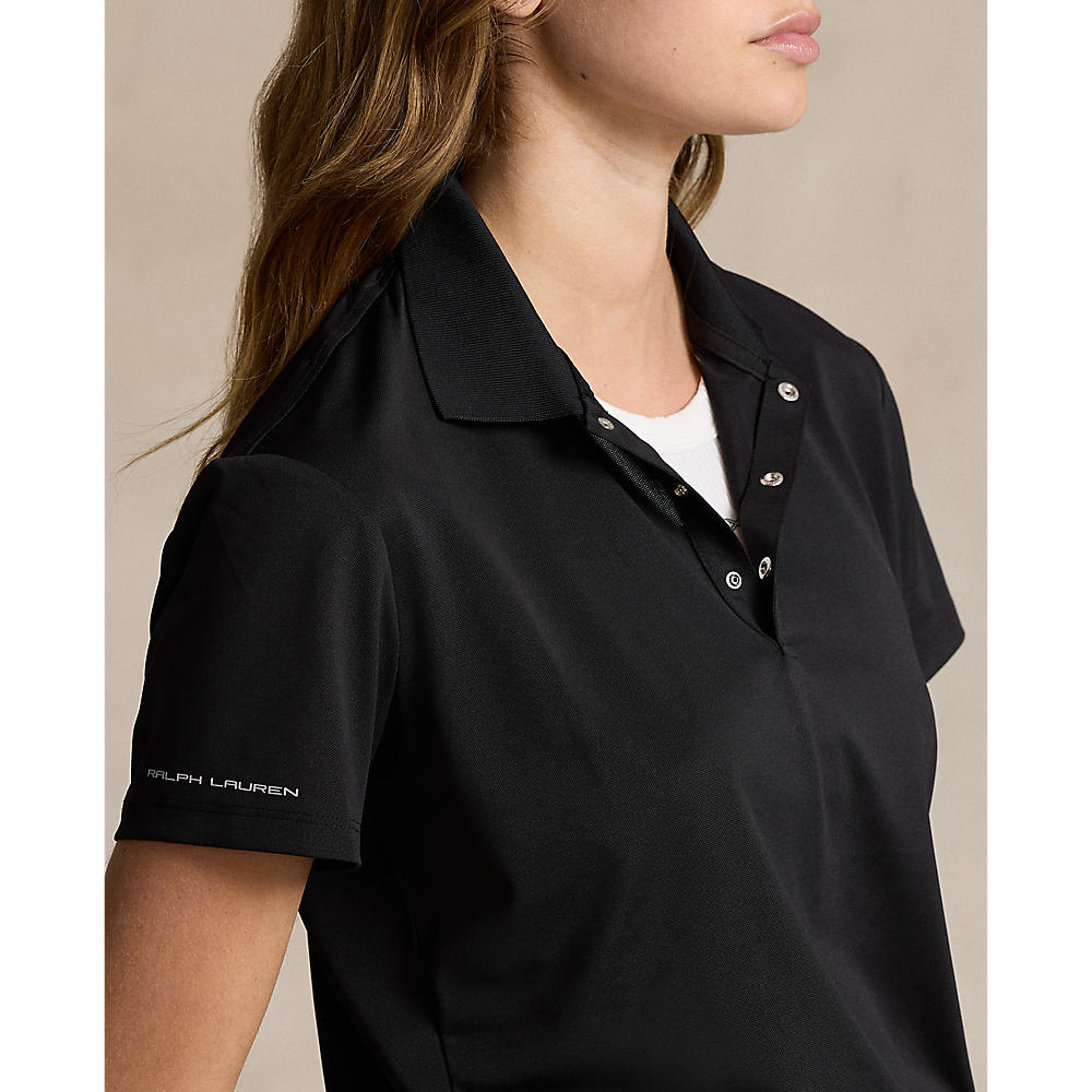 Rlx Ralph Lauren Frauen Tour Performance Golf Shirt - Polo Schwarz