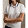 RLX Ralph Lauren Women's Tour Pique Golf Polo Shirt - Ceramic White