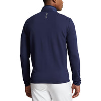 Rlx Ralph Lauren Cool Wolle Full Reißverschluss Golfjacke - Französische Marine