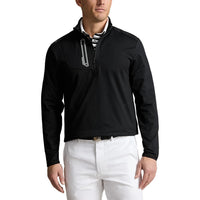 Rlx Ralph Lauren Fahrer Luxus -Trikotpullover - Polo Schwarz