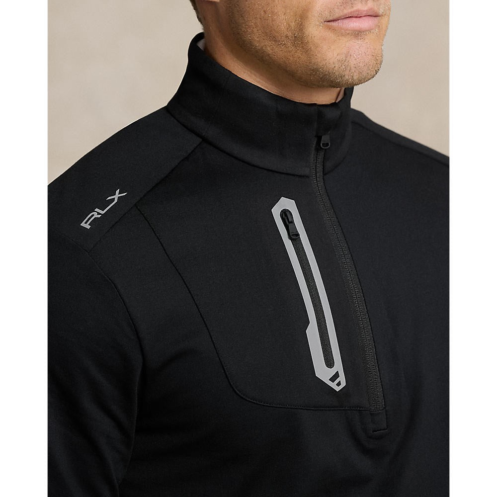 Rlx Ralph Lauren Fahrer Luxus -Trikotpullover - Polo Schwarz
