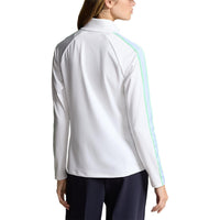 Rlx Ralph Lauren Frauen Power Stretch Vollzeigung Golfjacke - Keramik weiß