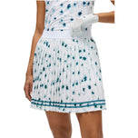 Rohnisch Breezy Plissee-Golfskort für Damen – Teal Mountain Bloom