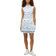 Rohnisch Breezy Plissee-Golfskort für Damen – Teal Mountain Bloom