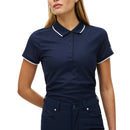 Rohnisch Miriam Golf-Poloshirt für Damen – Marineblau