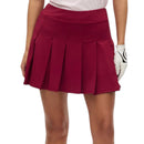 Rohnisch Nicky Plissee-Golfskort für Damen – Beet Red