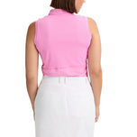 Rohnisch Frauen Nicky ärmellose Golf Polo -Hemd - Fuchsia Pink