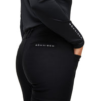 Rohnisch Frauen umarmen Hose - schwarz