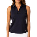 Golftini Frauen cooles Mädchen ärmelloses Golf Polo -Hemd - Sand Bar