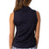Golftini Women's Sleeveless Zip Golf Polo Shirt - Navy