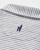 Johnnie-O Performance Featherweight Polo – Seymour Stripe – Marineblau