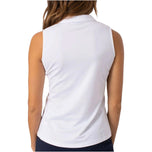 Golftini Frauen cooles Mädchen ärmelloses Golf Polo -Hemd - Sand Bar