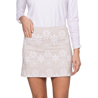 Golftini Frauensand Bar 17,5 "Golfskort - Khaki/Weiß