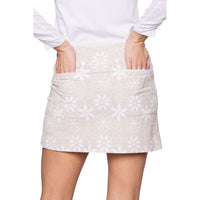 Golftini Frauensand Bar 17,5 "Golfskort - Khaki/Weiß