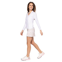 Golftini Frauensand Bar 17,5 "Golfskort - Khaki/Weiß