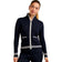 Nivo Women's Scarlet Full Zip Knitted Golf Cardigan - Navy