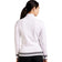 Nivo Scarlet Golf-Strickjacke mit durchgehendem Reißverschluss für Damen – Weiß
