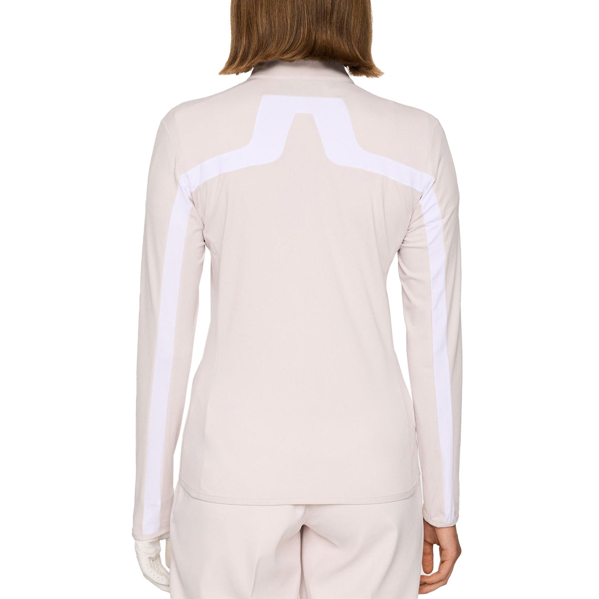 J. Lindeberg Women's Saisonal Janice Golf Mid Layer - grauer Lila