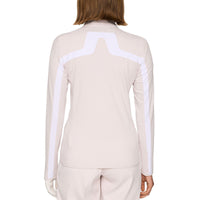 J. Lindeberg Women's Saisonal Janice Golf Mid Layer - grauer Lila
