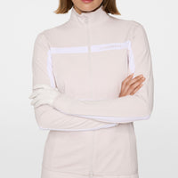 J. Lindeberg Women's Saisonal Janice Golf Mid Layer - grauer Lila