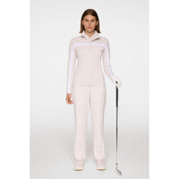 J. Lindeberg Women's Saisonal Janice Golf Mid Layer - grauer Lila