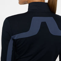 J.Lindeberg Women's Saisonal Janice Golf Mid Layer - JL Navy