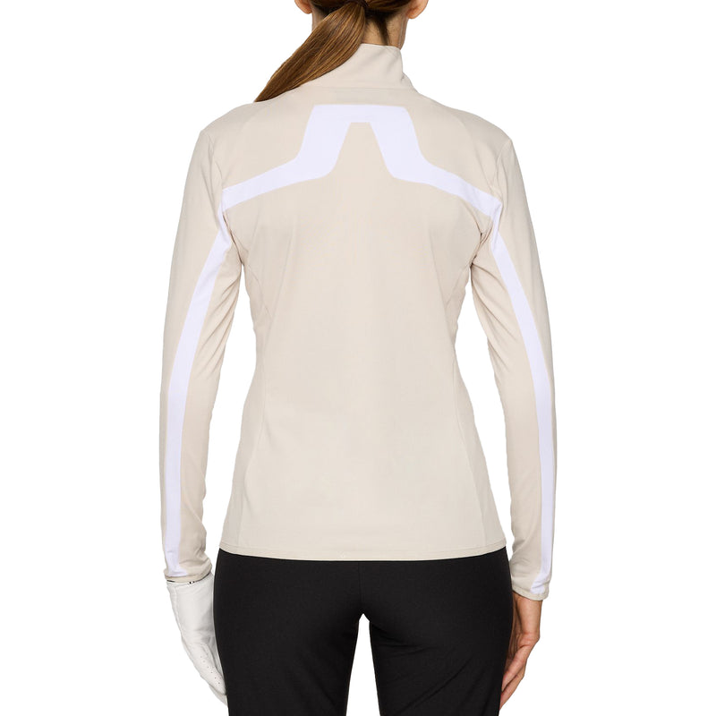 J. Lindeberg Women's Saisonal Janice Golf Mid Layer - Moonbeam