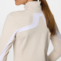 J. Lindeberg Women's Saisonal Janice Golf Mid Layer - Moonbeam
