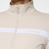 J. Lindeberg Women's Saisonal Janice Golf Mid Layer - Moonbeam