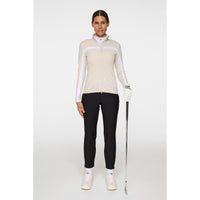 J. Lindeberg Women's Saisonal Janice Golf Mid Layer - Moonbeam