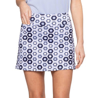 Golftini Frauenschiff Wrack 17,5 "Golfskort - Weiß/Blau