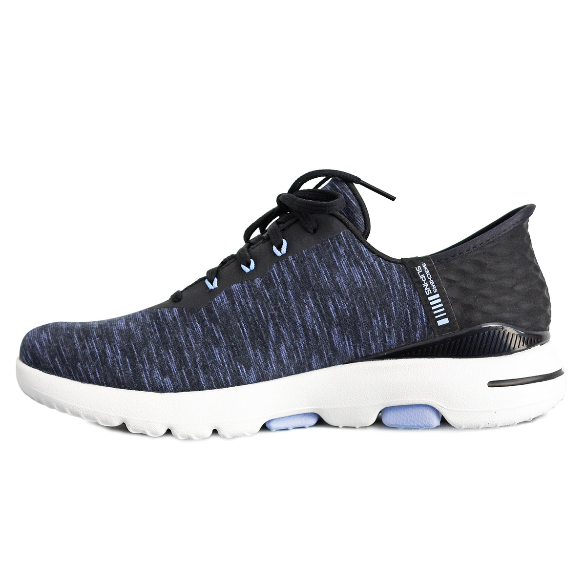 SKECHERS Women's Go Golf Walk 5 Slip -In -Schuhe - Schwarz/Lavendel
