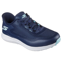 Skechers Damen Go Golf Flug Golfschuhe - Marine/hellblau