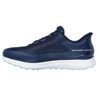 Skechers Damen Go Golf Flug Golfschuhe - Marine/hellblau