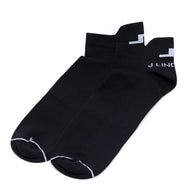 J.Lindeberg Damen Spin Short Golfsocken – Schwarz