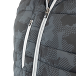 Sunderland Anton gepolsterte Stretch Panel Performance Golf Gilet - Schwarze Camo