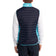 Sunderland Anton gepolstert Stretch Panel Performance Golf Gilet - Marine/ Aqua