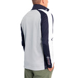 Sunderland Aspen Quarter Zip Raglan getäfter Wasserschutzgolf Midlayer - Silber