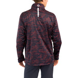 Sunderland Whisperdry Pro -Lite Leicht wasserdichte Golfjacke - Mulberry Camo/ Marine