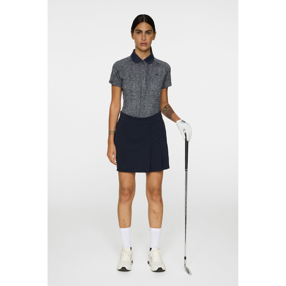J.Lindeberg Women's thea Golfrock - JL Navy